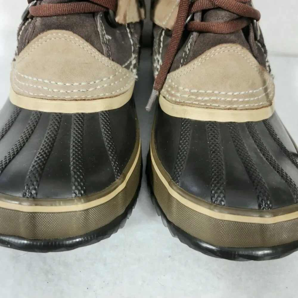 Sorel Womens NL 1540-248 Sz.5 Joan Of Arctic Brown Waterproof Winter Boots - Picture 2 of 16